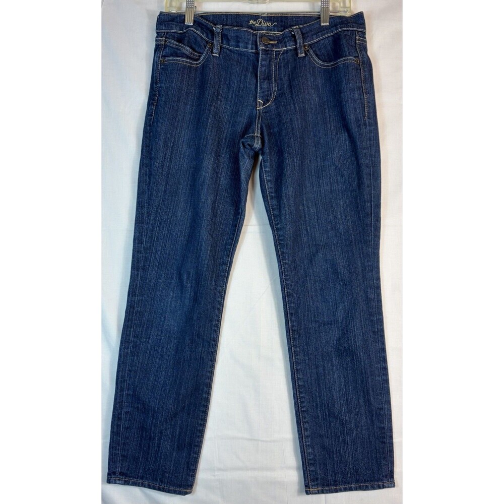 Old Navy The Diva Jeans Ladies Dark Wash Women’s Size 8 Long